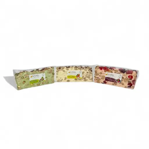 Nougat Barre Boite 2kg Tranche (16 x 125 g)